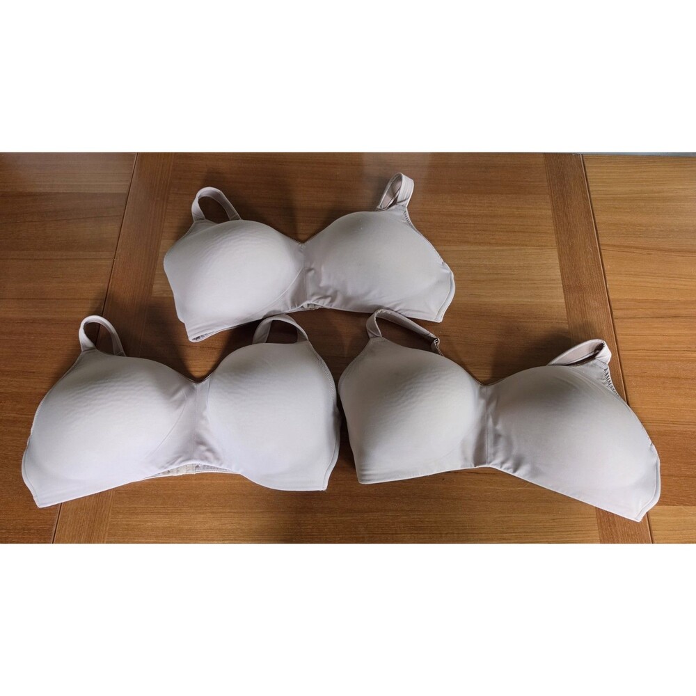 Auden Women's Beige Bras Size 44DD Lot READ Description